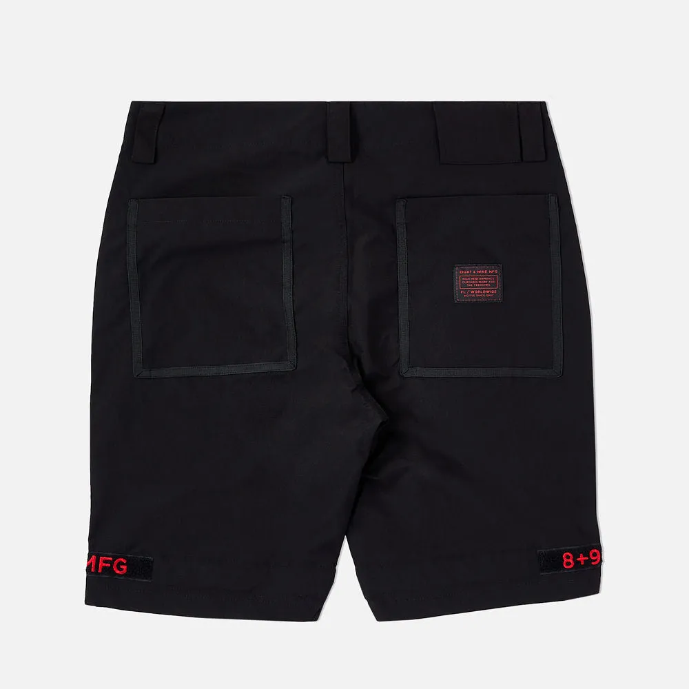 Strapped Up Shorts Rip Stop Bred