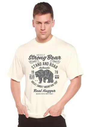 Strong Bear Spun Bamboo® Men's Bamboo Viscose/Organic Cotton Short Sleeve Graphic T-Shirt