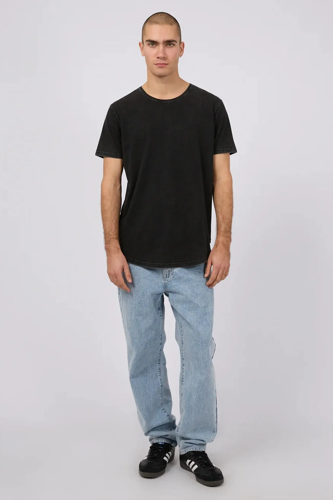 Tail Tee Washed Black