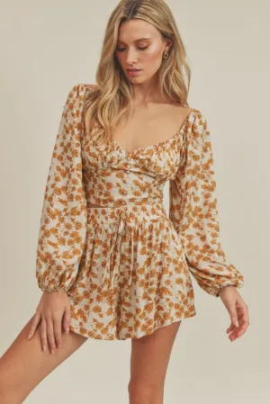The Carolyn Floral Top   Short Set - Pieces Sold Seperately