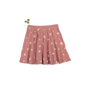 The Printed Skirt - Rosewood Floral The Printed Skirt - Rosewood Floral