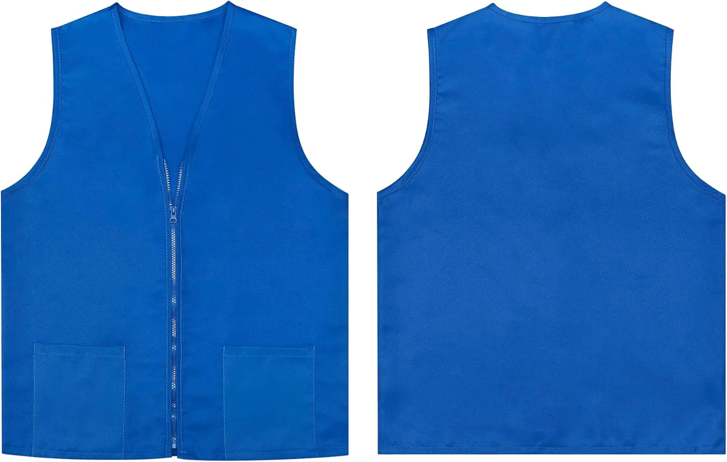 TopTie Adult Volunteer Activity Vest Supermarket Uniform Vests Clerk Workwear