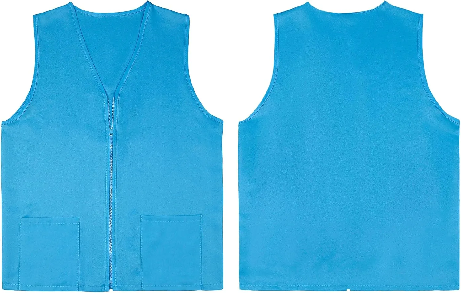 TopTie Adult Volunteer Activity Vest Supermarket Uniform Vests Clerk Workwear
