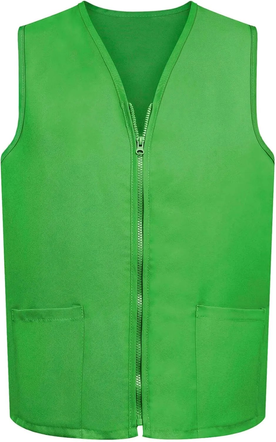TopTie Adult Volunteer Work Vest Event Supermarket Apron Vests
