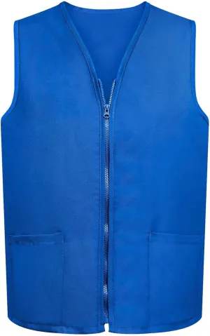 TopTie Adult Volunteer Work Vest Event Supermarket Apron Vests