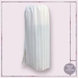 Vintage Striped Calf Length Half Slip