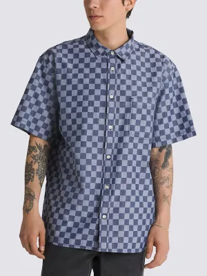Wade Checkerboard Short Sleeve Buttondown Shirt