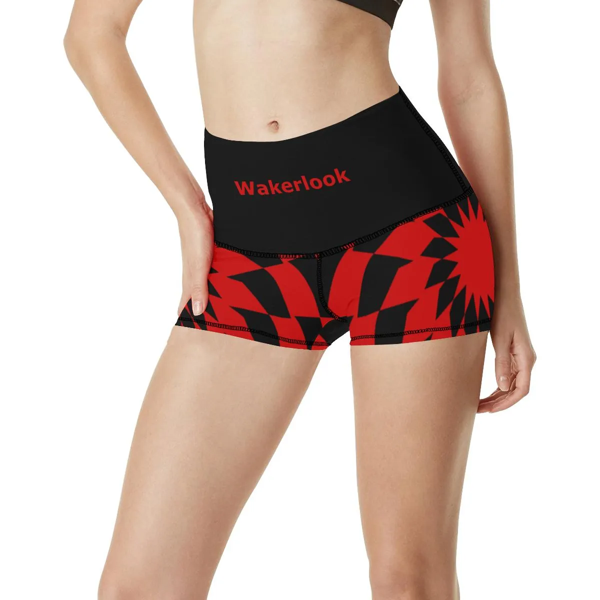 Wakerlook Print Slim Shorts
