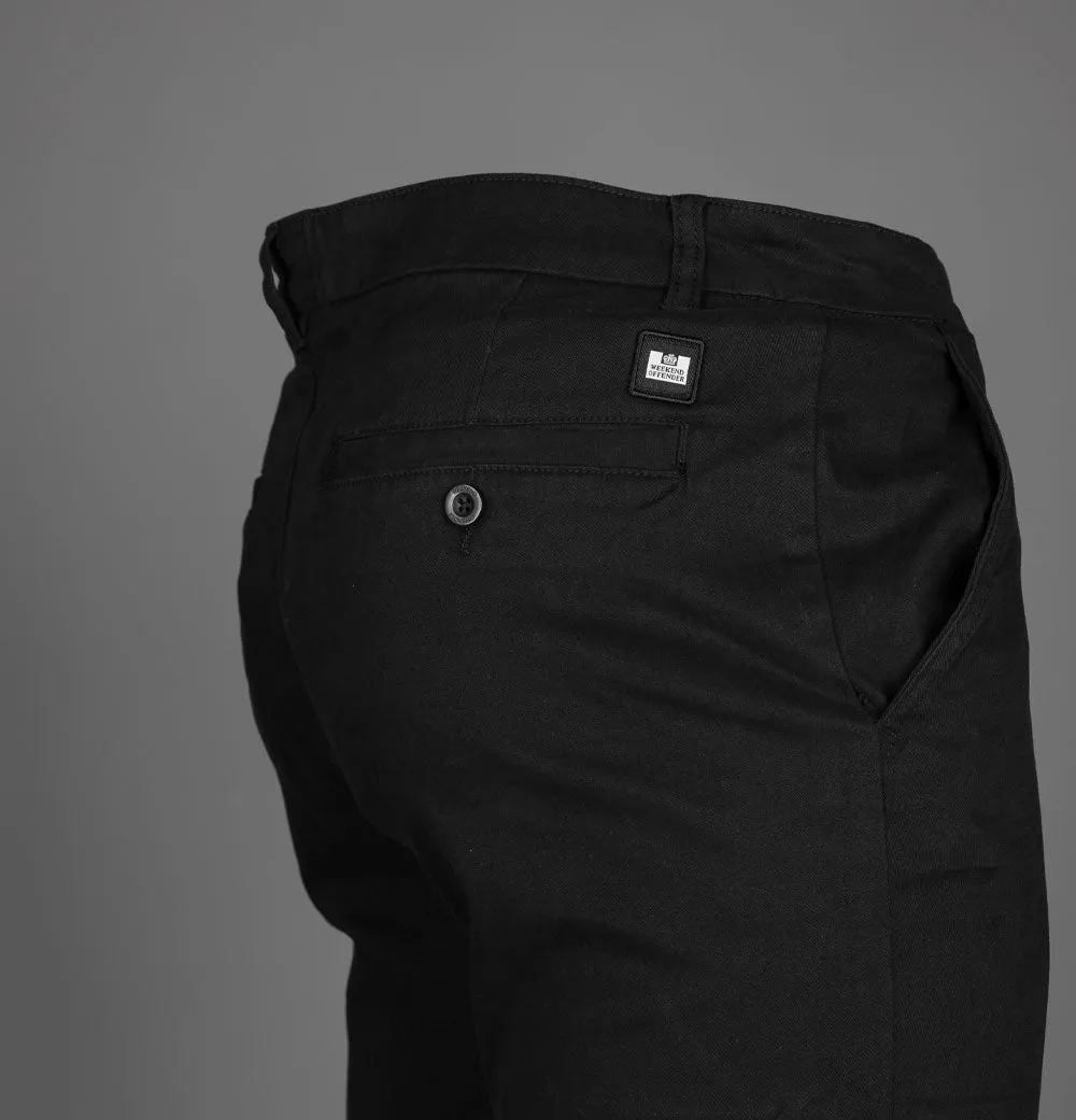 Weekend Offender Ivan Chino Shorts Black