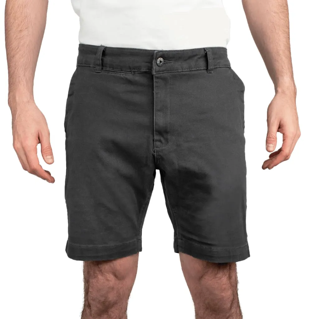 Wrench Chino Short Gunmetal