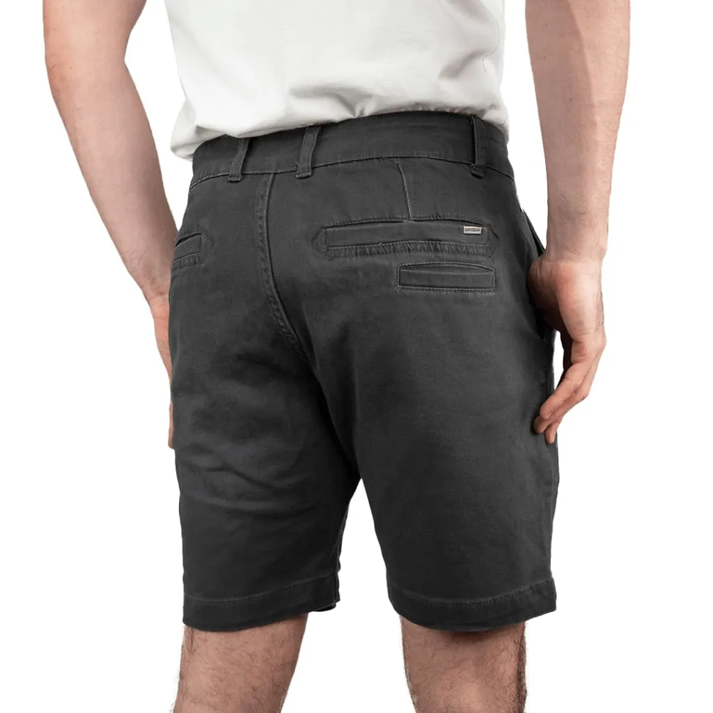 Wrench Chino Short Gunmetal