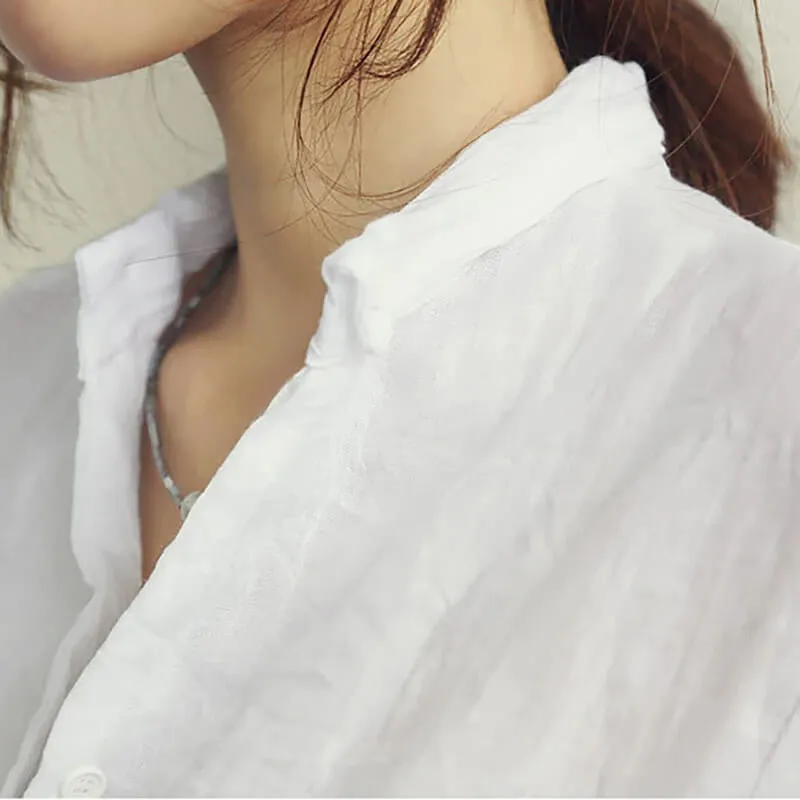 Zoe Linen Blouse
