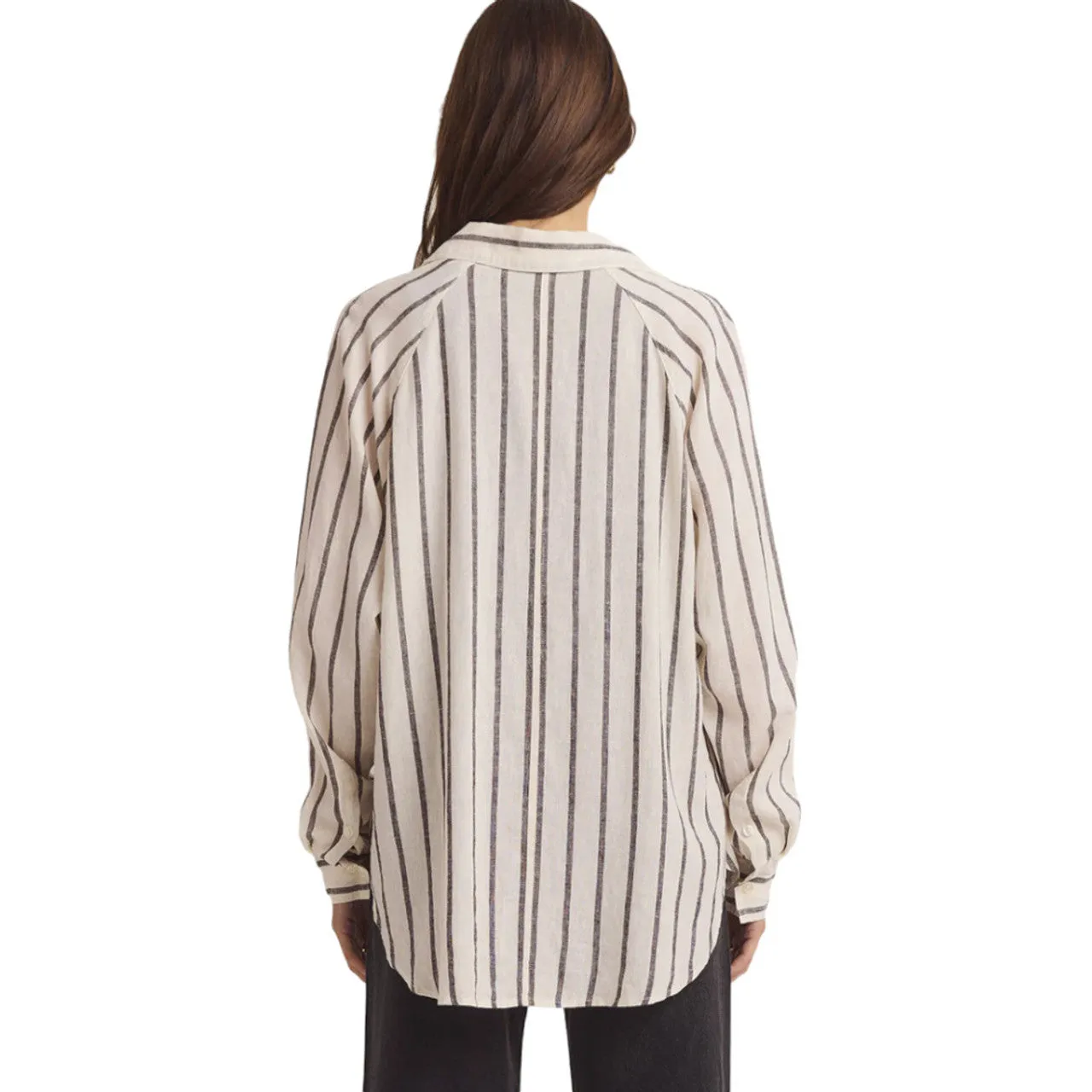 ZSupply The Perfect Linen Top - Black